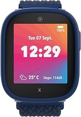 XPLORA X6 Play 4G Kids Watch Phone Call Message SOS GPS Camera Pedometer Blue view 2