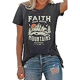 BLACKOO Women Graphic T-Shirts Cute Tees Summer Causal Tops