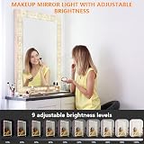 URAQT LED Mirror Light Strip - Dimmable 3 Colours 9 Brightness Levels 2m view 4