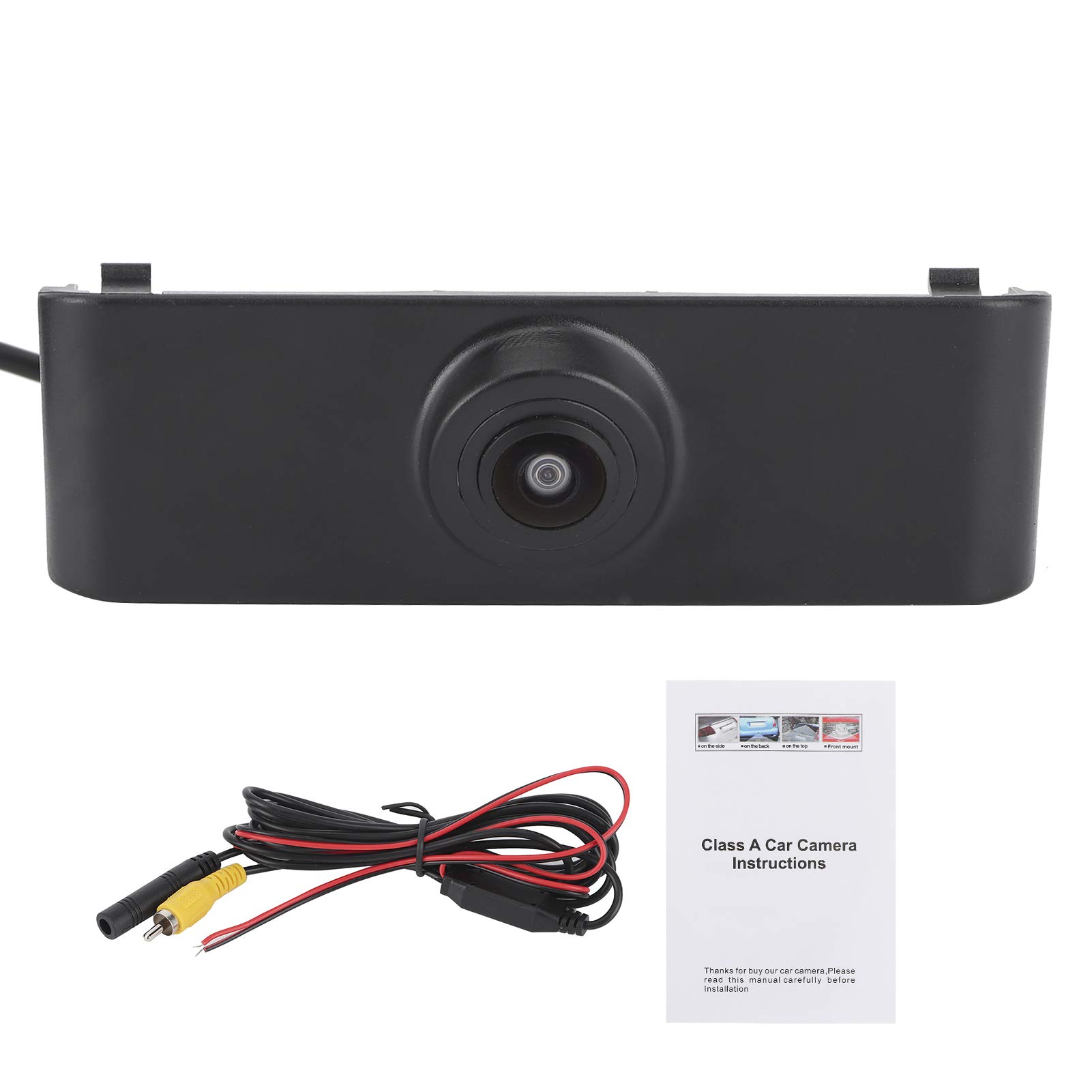 Front Parking Monitor, Car Front View Camera CCD Sensor IP68 Waterproof Night Vision 170 Degree Replacement for A4L 2013