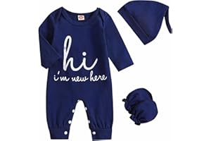 MINKIDFASHION Newborn Baby Boys Infant Kids One-piece Romper