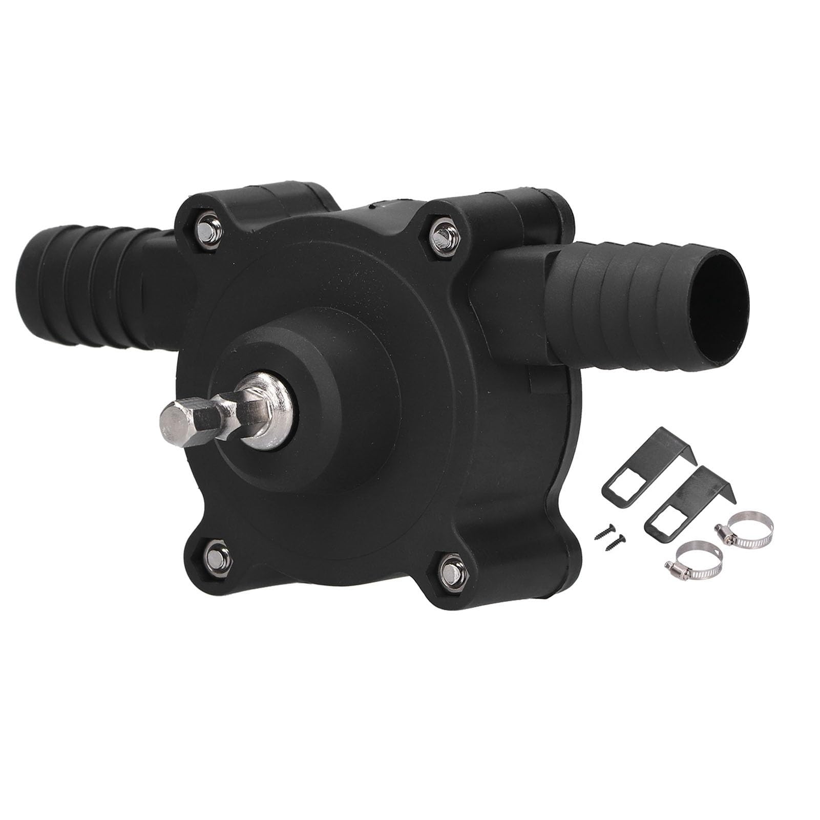 Hand Electric Drill Pump, Mini Electric Drill Pump Diesels Oil Fluid Water Hand Self Priming Transfer Pump Portable Quick Pumping Speed for Oil Kerosene