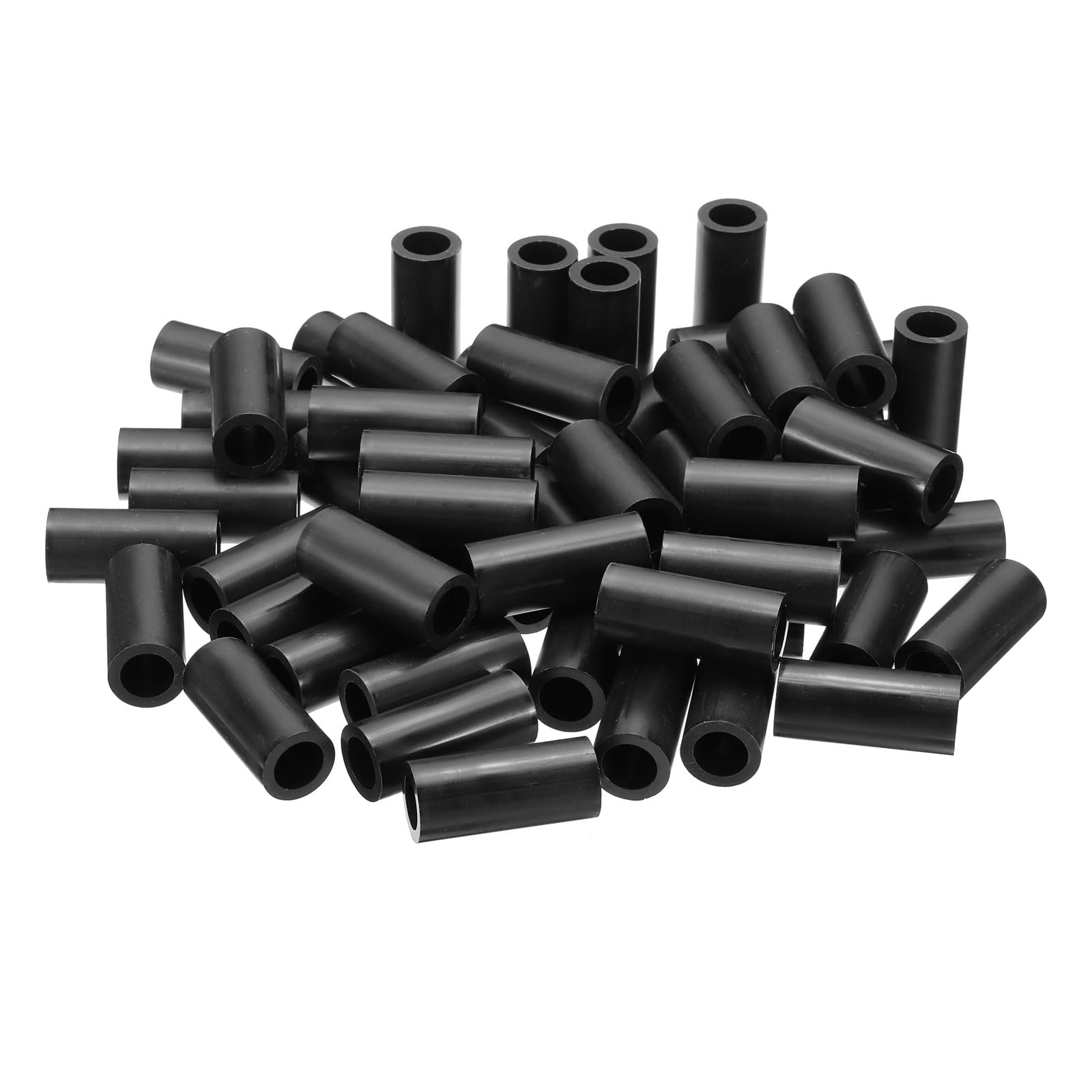 PATIKIL M12 Round Electrical Outlet ABS Spacers Washer, 60 Pcs 12.2mm ID, 18mm OD, 40mm Length Without Threaded,Switch and Receptacle Spacers Hardware for M12 Screws โ image 1
