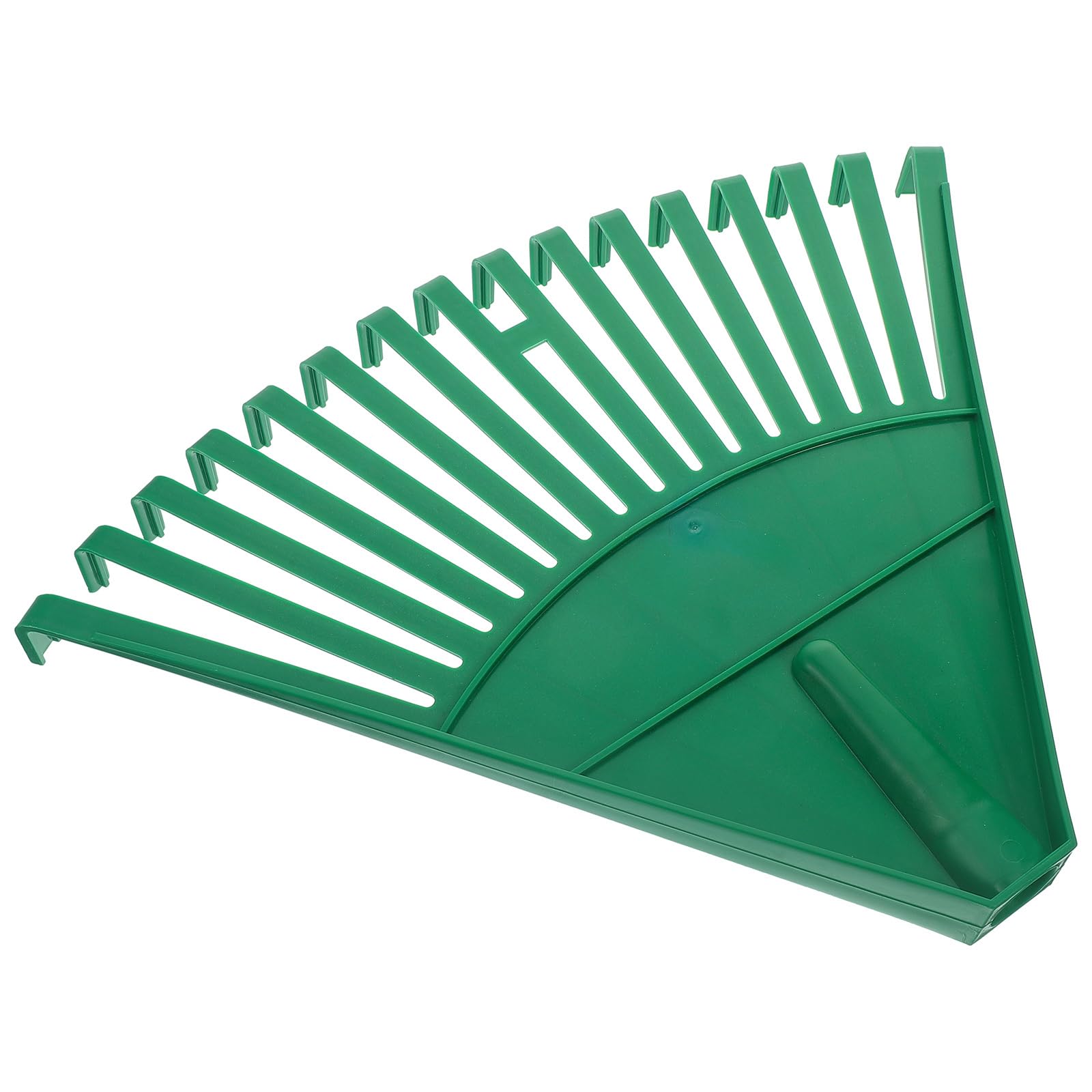 BESPORTBLE Plastic Rake Head, Garden Leaf Rake Head Replacement Garden Leaf Scoop Shrub Plastic ing Tool for Leaves, Lawn, Hay