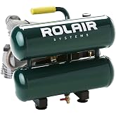 Rolair 2 Hp (115V), 4.2 Cfm@90Psi, 4.2 Gallon, Quiet Stack Tank Compressor