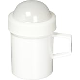 Norpro Multipurpose Sugar Flour Powdered Sugar Shaker Dust Sifter 4.25" Tall New,White