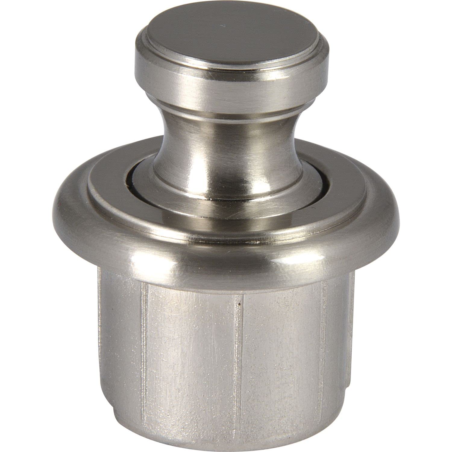 LAMP WB Matt Nickel Push Button Fastener TLP Brass, 120x65 mm