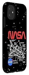 iPhone 11 NASA Space Shuttle Schematic Logo Case