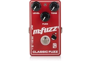 Caline CP-504 Fuzz Guitar Effect Pedal True Bypass Aluminum Alloy Casing M-FUZZ Pedal Red