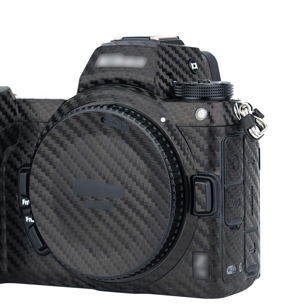 KIWIFOTOS Camera Body Skin Guard Protector Anti-Scratch Cutting Sticker for Nikon Z6 II, Z7 II Camera Non-Slip Carbon Fiber Pattern Cover Film