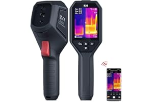 HIKMICRO B20 Thermal Imaging Camera with 2MP Visual Camera, Thermal Camera 256 x 192 IR Resolution, 25 Hz Refresh Rate, 3.2" LCD Screen, Full Screen Measurement Thermal Scanner with WiFi, -4~1022°F