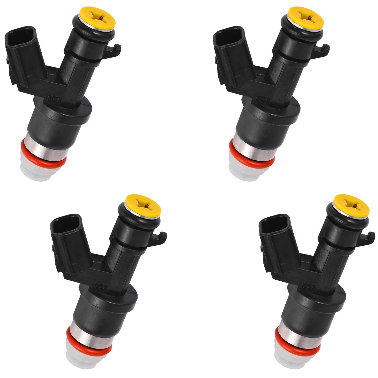 Photo 1 of 16450-R40-Y01 4 Cyl 2.4L Fuel Injectors,Compatible with/Honda 2.4 Accord 2008-2012, CR-V 2010 2011,Civic 2012-2015 |12 Holes| |Set of 4| |K24Z Engine|