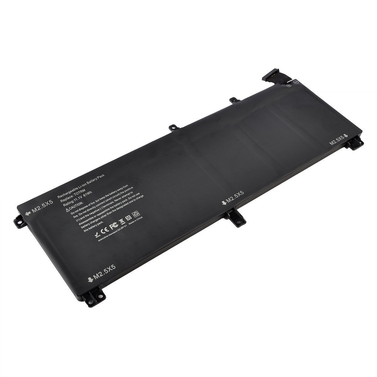 7XINbox 11.1V 61WH T0TRM 245RR 0H76MY H76MV 07D1WJ 7D1WJ Y758W Laptop Battery compatible with Dell Precision M3800 XPS 15 9530,XPS 15 9535