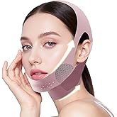 Chin Strap for Sleeping, Graphene Double Chin Reducer Eliminator for Women, Reusable V Line Lifting Mask Face Slimming Strap, Breathable Jawline Exerciser Lifting & Firming Prevent Sagging