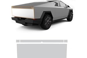FDAIUN for 2024-UP Tesla Cybertruck PPF Precut Gloss Clear Car Paint Protective Film Self Healing TPU HD Film Scratch Protector Exterior Accessories (Trunk 4Pcs)
