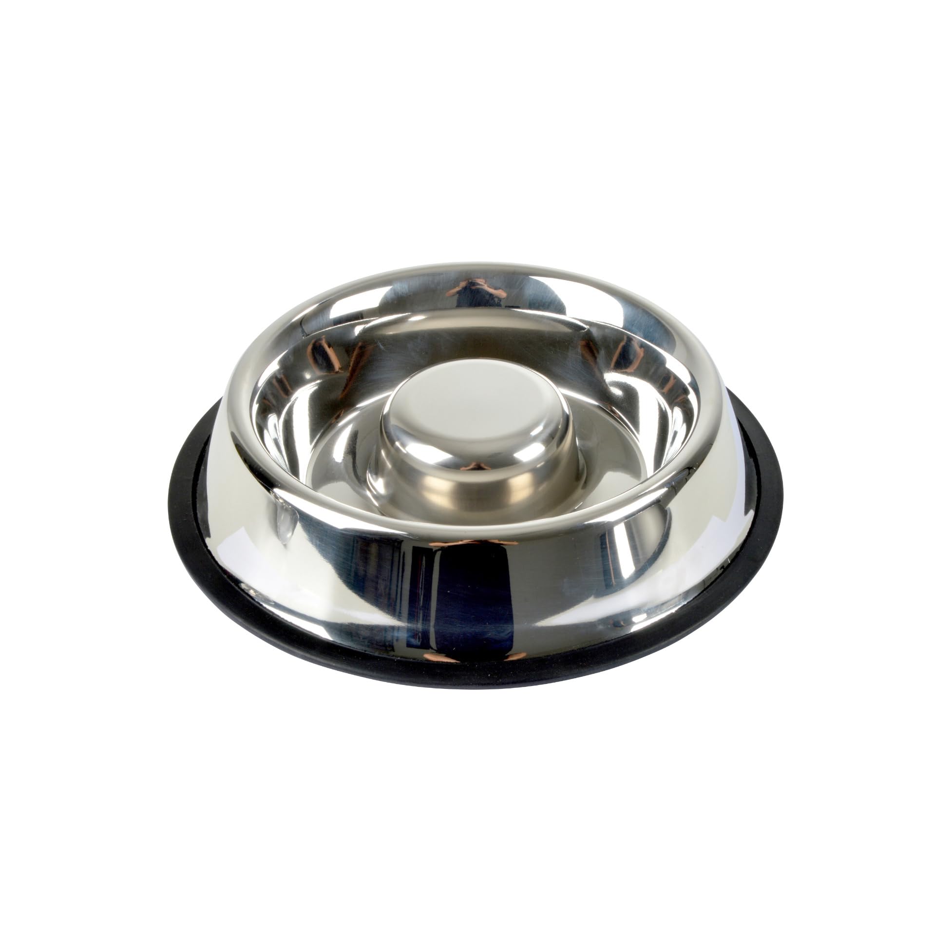 Love Story, Anti-Glutton Bowl with Non-Slip Base Stainless Steel 400 ml D25/18 cm