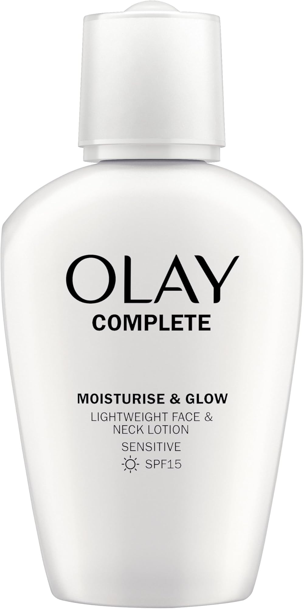 Olay Complete Moisturise Glow Face Neck Lotion Sensitive Skin SPF15 100ml