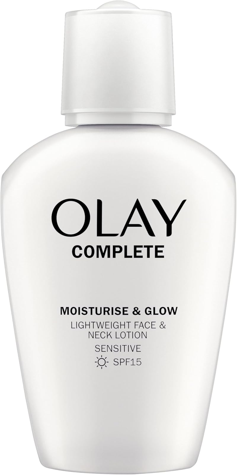 Olay Complete Moisturise Glow Face Neck Lotion Sensitive Skin SPF15 100ml