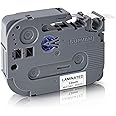 Label Maker Tape SUPVAN LP5120M Adapted Label Print Paper Size Continous 0.47 in x 13.12 ft Thermal Laminated Waterproof Self