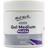 Mont Marte Premium Gel Medium - Matte 250ml - MAMD0015