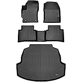 SMARTLINER Custom Fit Floor Mats 2 Rows and Cargo Liner Trunk Set Compatible with 2020-2025 Toyota Corolla