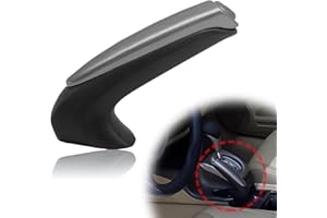 STYMART Emergency Parking Brake Handle 47115-SNA-A82 Emergency Brake Parking Handle Cover Comfortable Handbrake Protector Cover Compatible with 2006 2007 2008 2009 2010 2011 Honda Civic(BlackGray)