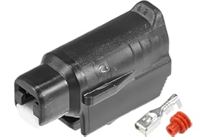 X AUTOHAUX 1 Set 1 Pin No.9098011400 Starter Connector Adapter Plug Clip Kit Replacement for Toyota