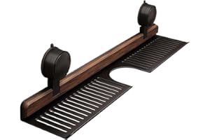 Suction Shower Shelf - Shower Organizer with Suction Cup | Heavy Duty Storage Rack, Waterproof Bathroom Holder, Bathroom Wall