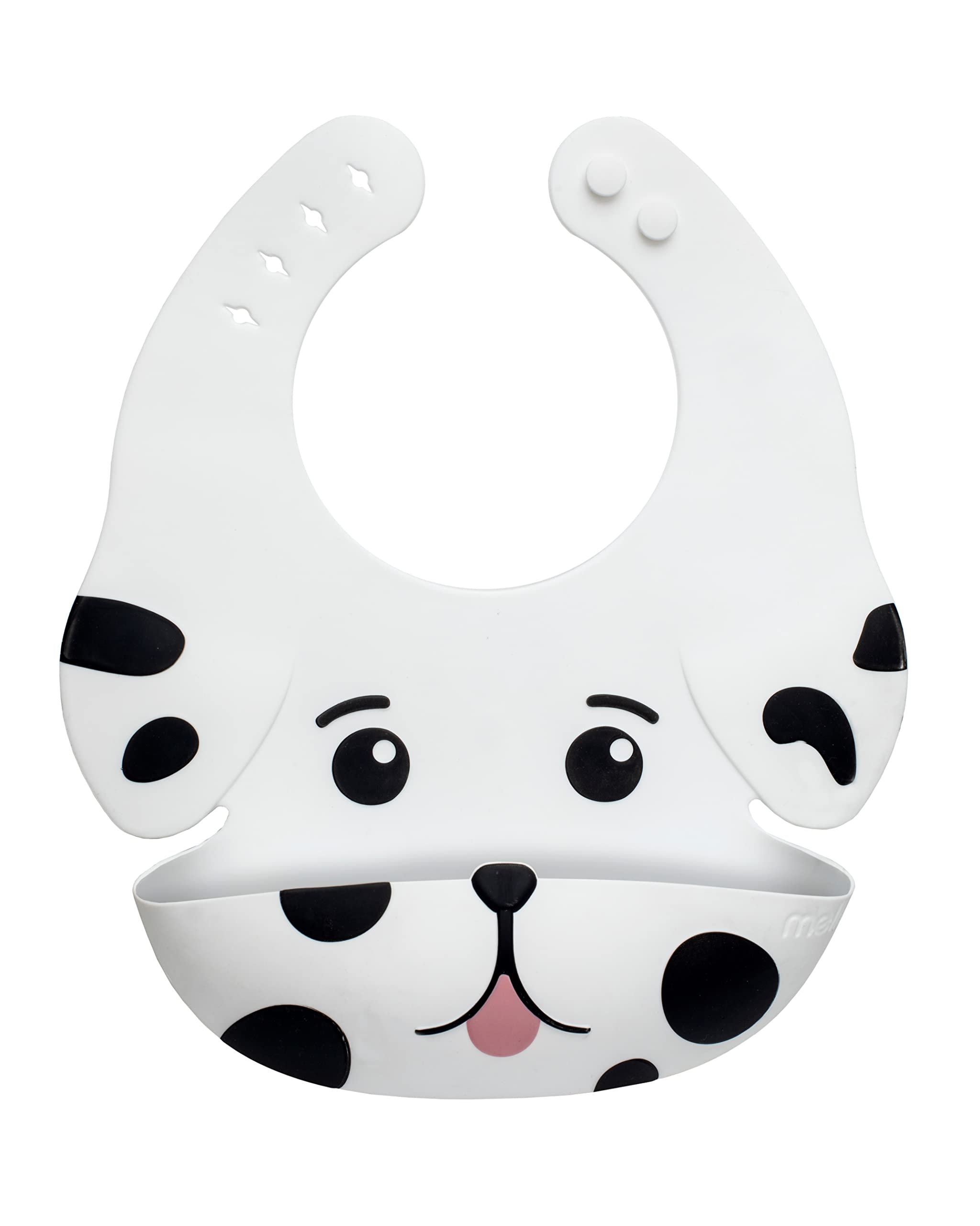 melii Silicone Weaning Bib for Babies & Toddlers, Large Food Catcher