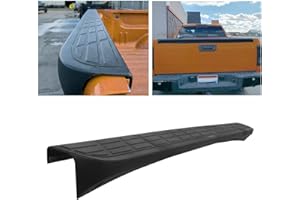 KARPAL Tailgate Molding Spoiler Cap Top Protector Trim Compatible with 2007-2013 Chevy GMC Silverado Sierra 1500 2007-2014 2500 3500, Replacement GM1904104, 25844299