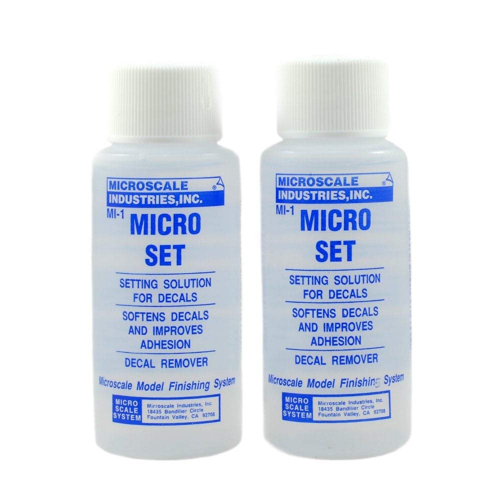 Microscale Industries Micro Set Decals Solution - Pack of 2