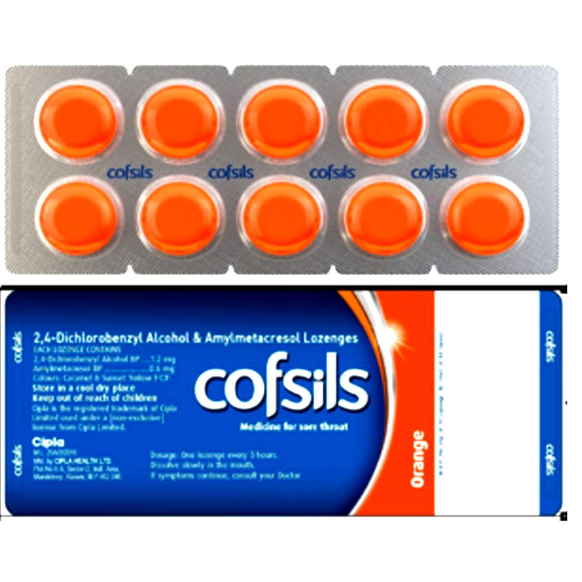 Cipla Cofsil | 3 x 10 Lozenges (Total 30)