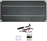 ARMYJY 60W 12V Solar Trickle Charger Battery Maintainer for Car Boat view 1