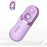 PAXA Sleep Headphones for Side Sleepers, Sleep Earbuds with Vibration Charging Case Wireless Bluetooth 6.0, Soft Silicone Invisible Earbuds for Sleeping, Snoring Noise Isolation, S13 Purple