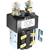 LIDSCURA SW80B-156 Contactor, 48V 125A Contactor | Replacement for Curtis ZAPI B4SW11 B4SW12 Controller, Electric Forklift/Golf Cart Solenoid, Replaces SW80156 SW80B156