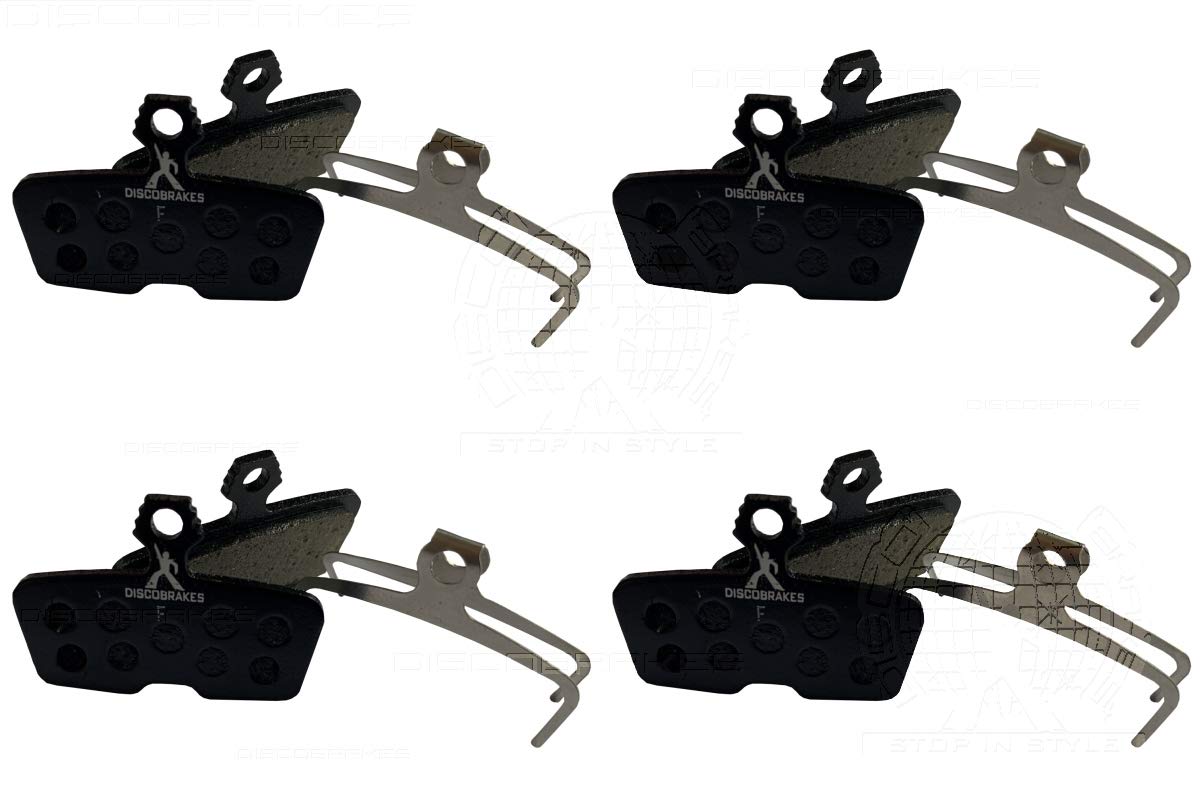 Photo 1 of DiscoBrakes 4 Pairs of Copper Free Pads Compatible with SRAM Avid Code R RS RSC Stealth 2011+, DB8, G2 RE e-Bike (not G2), Guide RE e-Bike (not Guide)