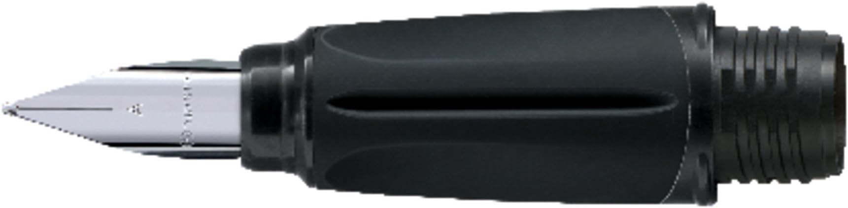 Ergonomic School Fountain Pen - STABILO EASYbuddy - Grip - Beginner pen - A Nib - black/lime