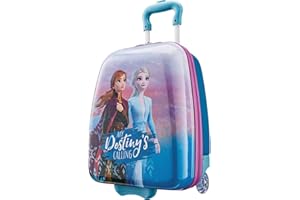 American Tourister Kids' Disney Hardside Upright Luggage, Frozen Destiny, Carry-On 16-Inch