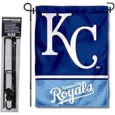 Kansas City Royals Garden Flag with Stand Holder