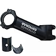 GANOPPER 25 Degree 31.8 Bike Stem with 25.4 Handlebar Shim 60mm 70mm 80mm 90mm 100mm 110mm