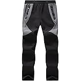 WULFUL Kids Waterproof Snow Ski Pants Boys Girls Outdoor Winter Fleece Hiking Insulated Snowboard Pants