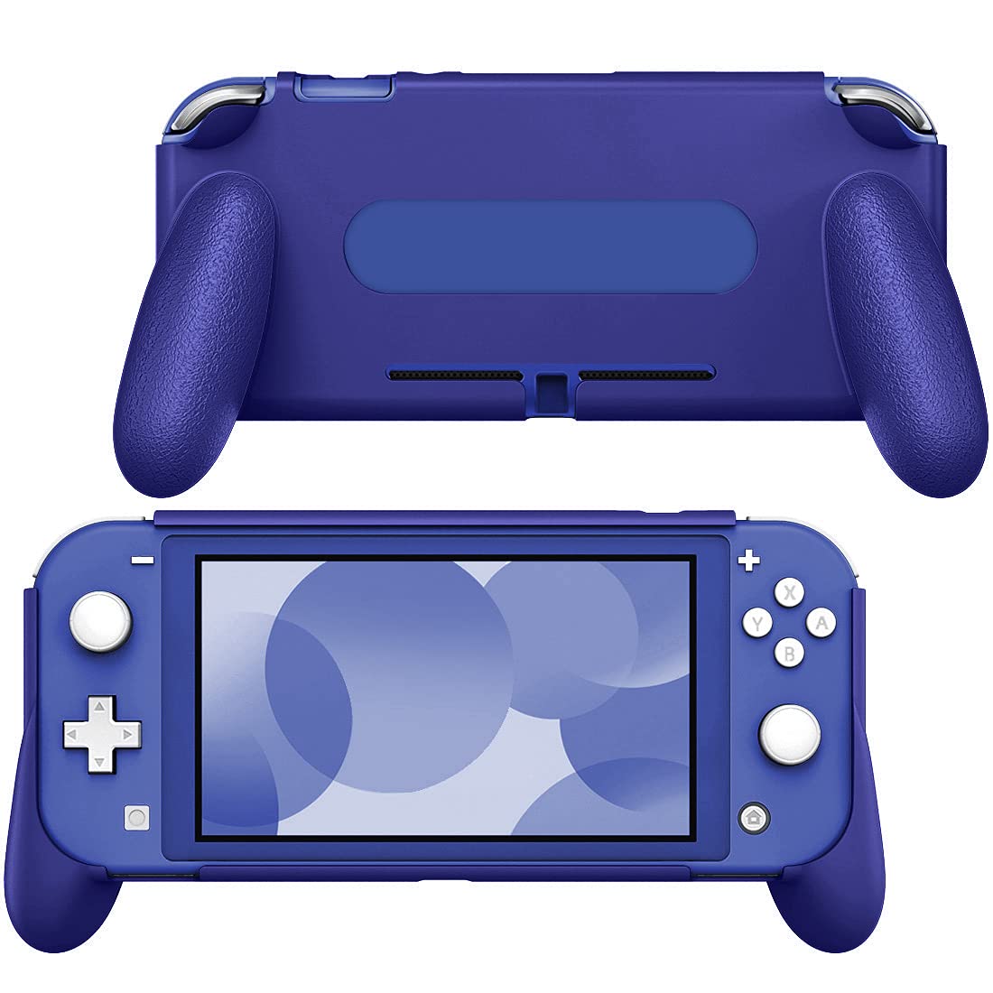 Grip for Nintendo Switch Lite, Ergonomic & Comfortable Hand Grips Case Fits Nintendo Switch Lite Grips, Durable Light handle grip Protective Shockproof Holder, Blue