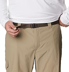 Columbia Men's Silver Ridge Cargo Pant, Tusk, 34W x