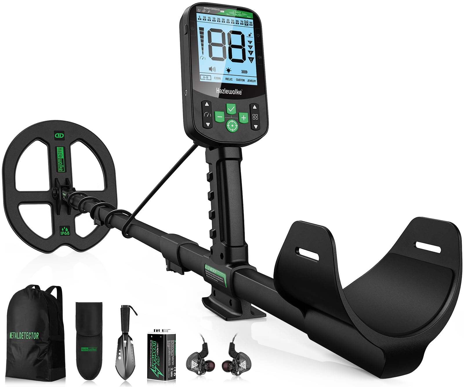 Hazlewolke Metal Detector for Adults Professional