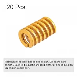 uxcell 3D Printer Die Spring, 12mm OD 20mm Long