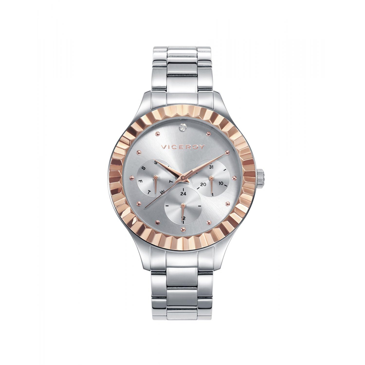 Reloj Viceroy 42378-87 Mujer Bicolor IP rosa
