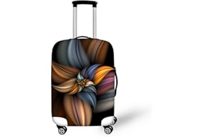 Bigcardesigns Luggage Covers Travel Suitcase Apply to 26/28/30 Inch Butterfly