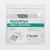 Texwipe TX1009 AlphaWipe 9" x 9" Polyester Cleanroom Wiper (Pack of 150)