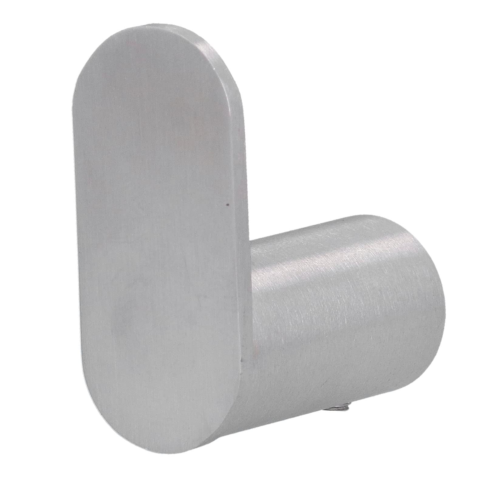 YWBL-WH Robe Hook, Stainless Steel Bathroom Towel Hook, Single Clothes Hanger, Brushed Design