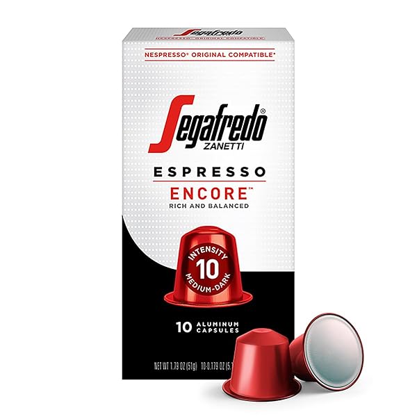 SEGAFREDO ZANETTI ESPRESSO CAPSULES – ALUMINUM PODS FOR...
